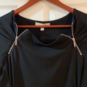Black Long 3/4 Sleeve Dress